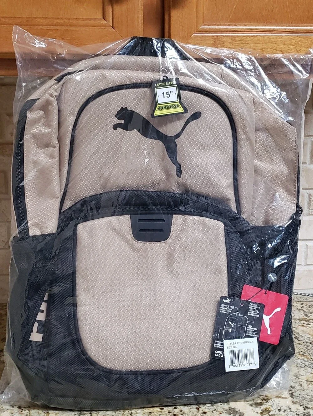 PUMA Evercat Contender 3.0 Backpack Tan Combo